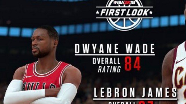Wade unhappy with how his NBA 2K rating compares to LeBron's