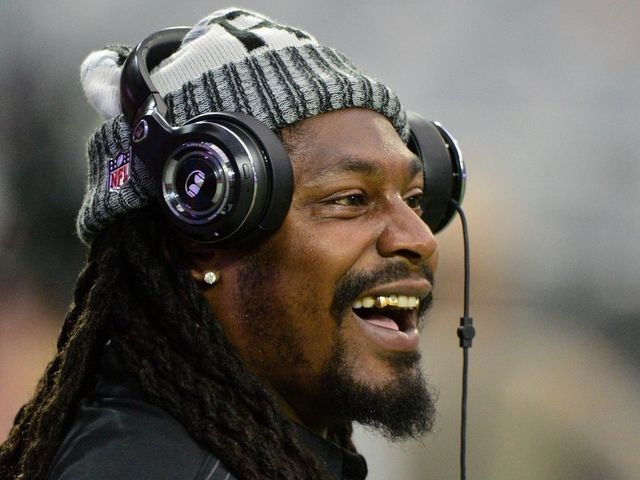 Look: Lynch watched game from stands, took train home after ejection