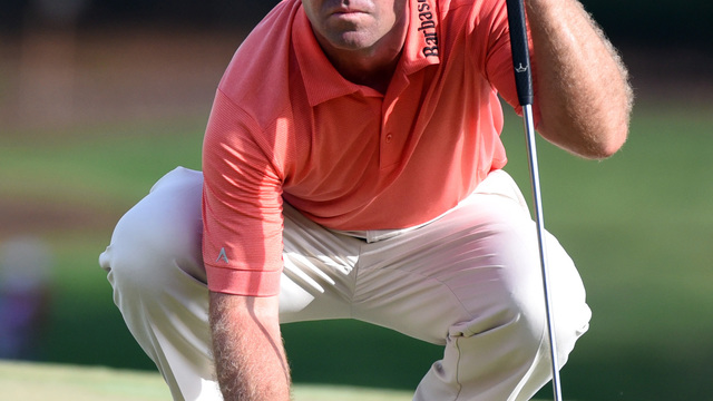Armour, Simpson share 2nd-round lead in Wyndham Championship