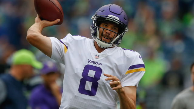 Vikings' Bradford returns to practice after missing 3 games
