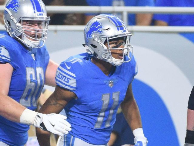 Watch: Lions break out imaginary skipping rope for TD celebration