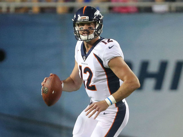 Report: Broncos considering switch to Paxton Lynch