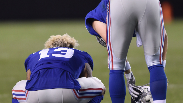 NFL players condemn 'ugly' preseason hit on Giants' Beckham