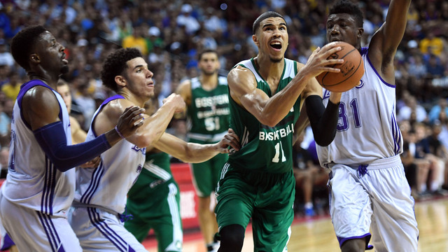 Report: Cavs spent weeks pushing for Tatum in Kyrie trade