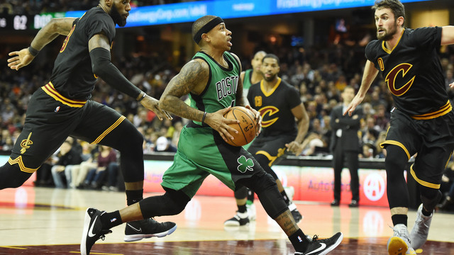 Report: Isaiah received welcome text from Love within minutes of trade