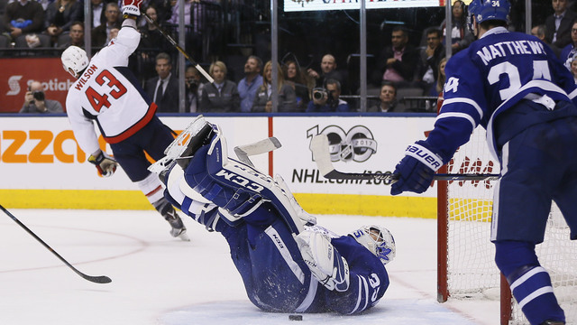 Tom Wilson: Capitals, Leafs 'probably a rivalry now'