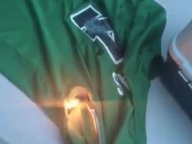 Watch: Celtics fans bid farewell to Isaiah Thomas by burning his jersey