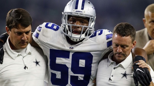 Report: Cowboys' Hitchens to miss 8 weeks with knee fracture