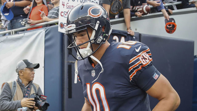 Bears turning to rookie Trubisky at quarterback