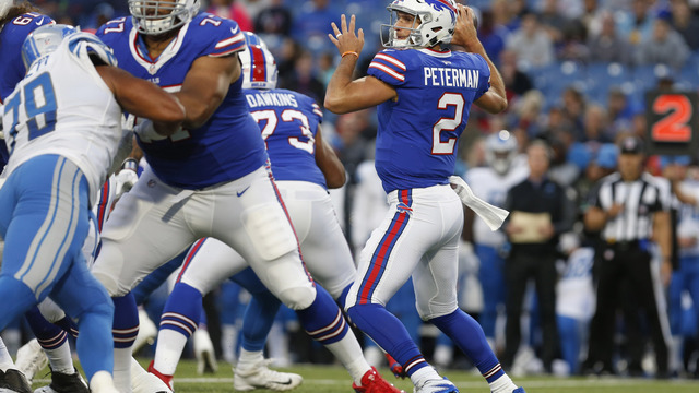 Bills bench Taylor, give Week 11 start to Nathan Peterman