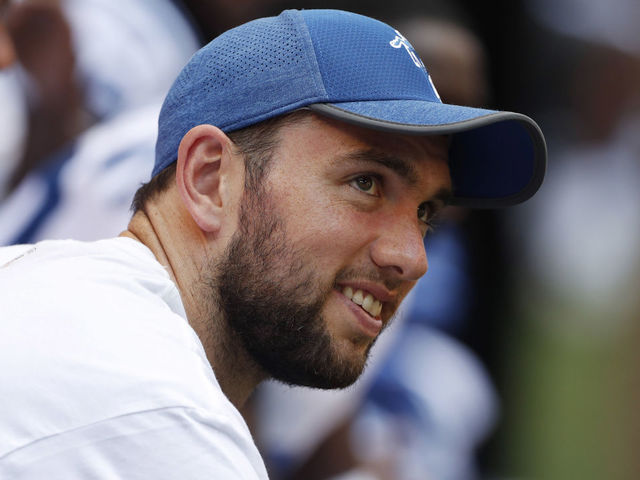 Luck starts light practice schedule, won't play Week 5