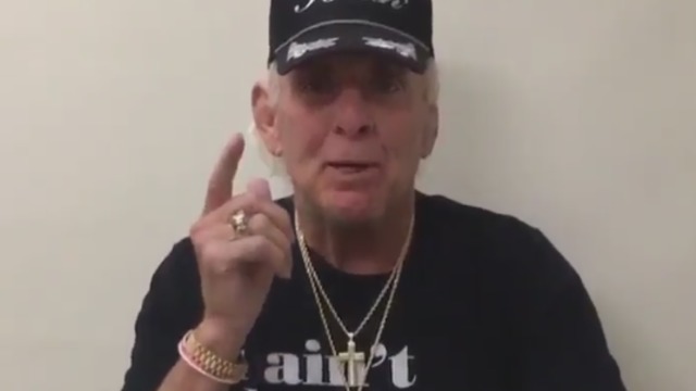 Watch: Ric Flair announces he's feeling healthy following health scare
