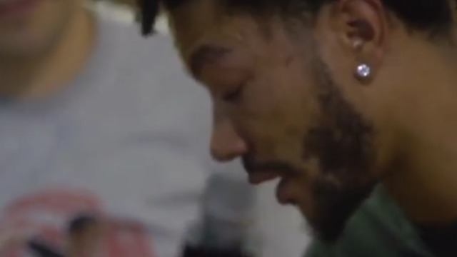 Watch: Rose brought to tears by video tribute from Chinese fans