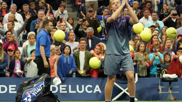 Shapovalov bows out, but leaves his mark on US Open
