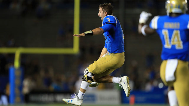 Watch: UCLA's 34-point comeback capped by fake spike TD toss from Rosen