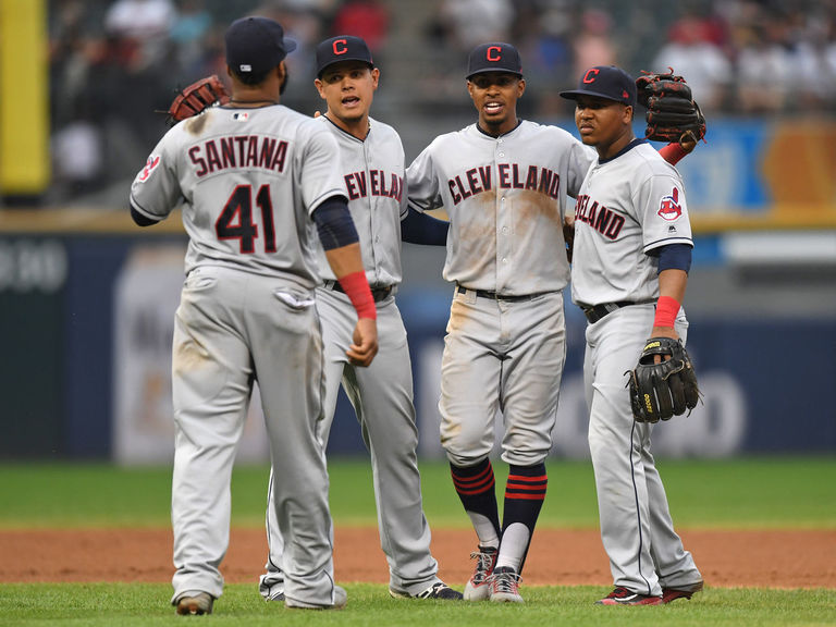 Indians win 12th straight for MLB's longest win streak of 2017 ...