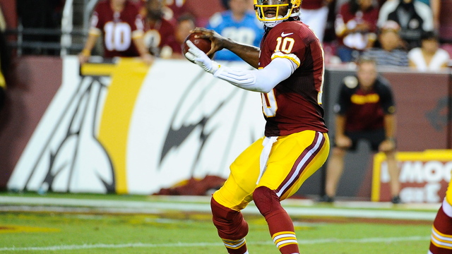 'Miscommunication' at fault for RG3 being told to hide knee brace