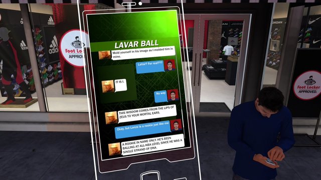 Look: LaVar Ball makes presence felt in NBA 2K18 MyCareer