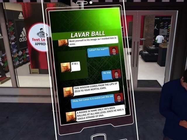 Look: LaVar Ball makes presence felt in NBA 2K18 MyCareer
