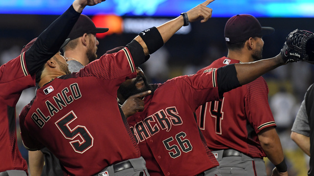 Diamondbacks break franchise record with 13th straight victory