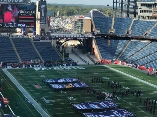 Patriots display 28-3 score ahead of season opener