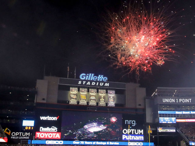 Incredible images from opening night at Gillette Stadium
