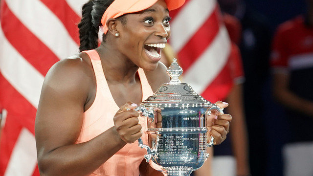 Stephens routs Keys to win US Open