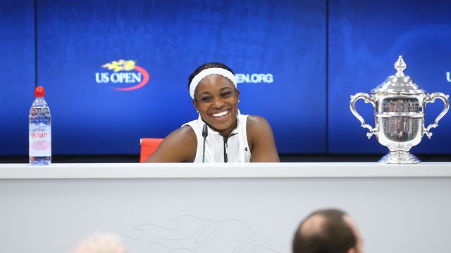 The best of Sloane Stephens' epic championship press conference