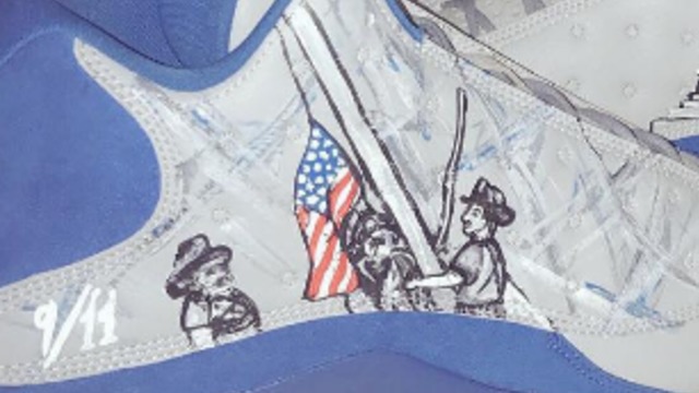 Look: Golden Tate honors 1st responders with 9/11 cleats