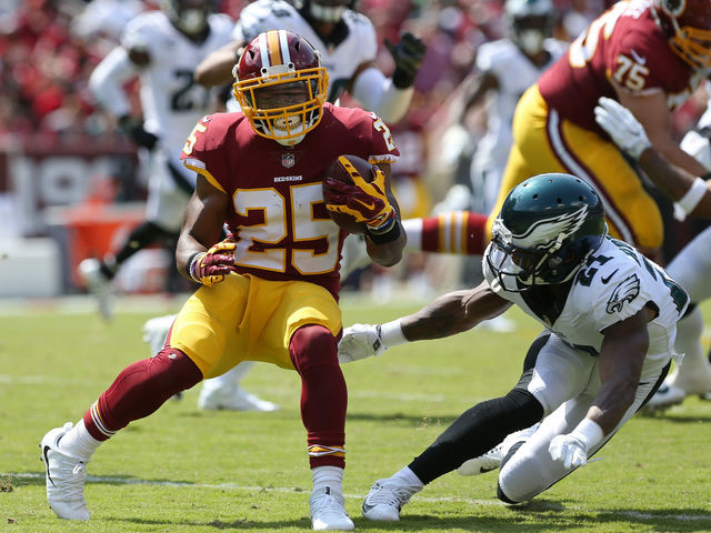 Watch: Redskins' Thompson spins out of tackle, races for 29-yard TD