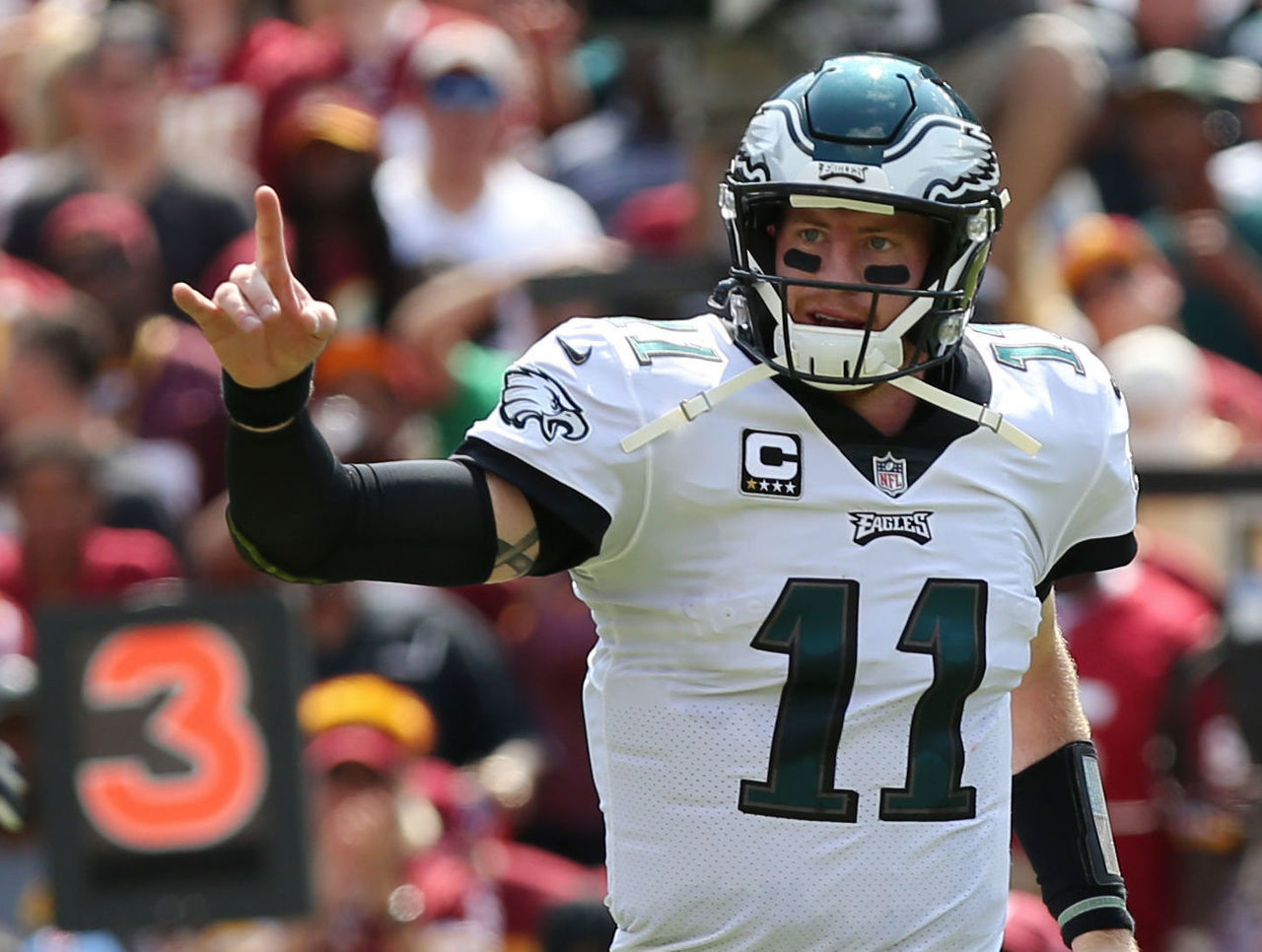 Carson Wentz Vowed to Give His Paycheck to Teammate for Game-Winning Field  Goal