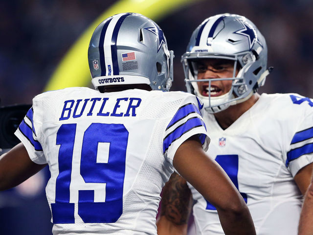 Watch: Cowboys' Butler extends for tough catch to tee up opening score
