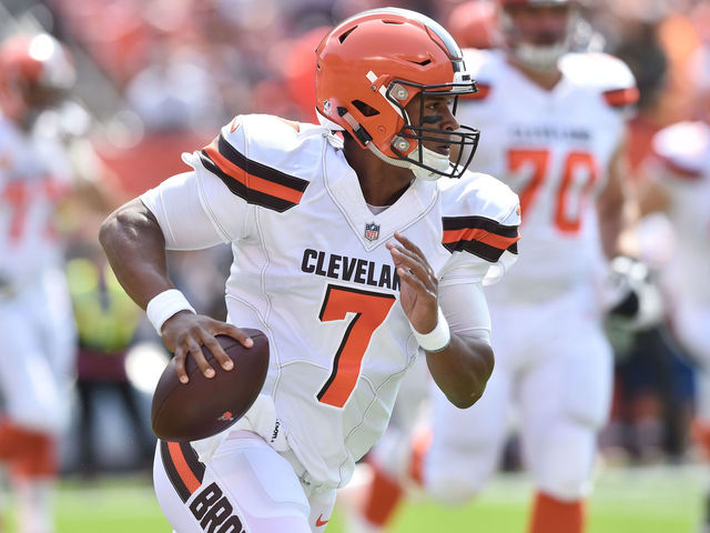 Browns' Kizer returns vs. Ravens after leaving with migraine