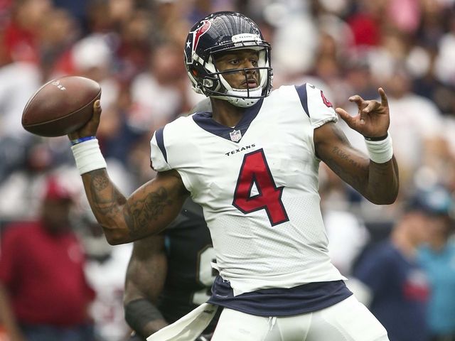 Watch: Texans' Watson dons tuxedo for potential first NFL start