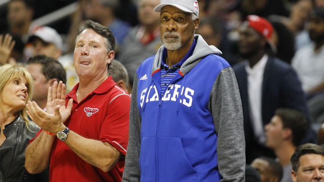 Dr. J expects 76ers to make playoffs, if healthy