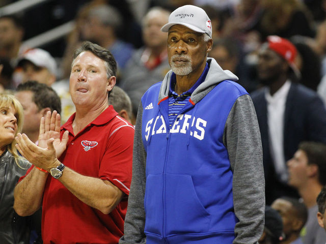 Dr. J expects 76ers to make playoffs, if healthy