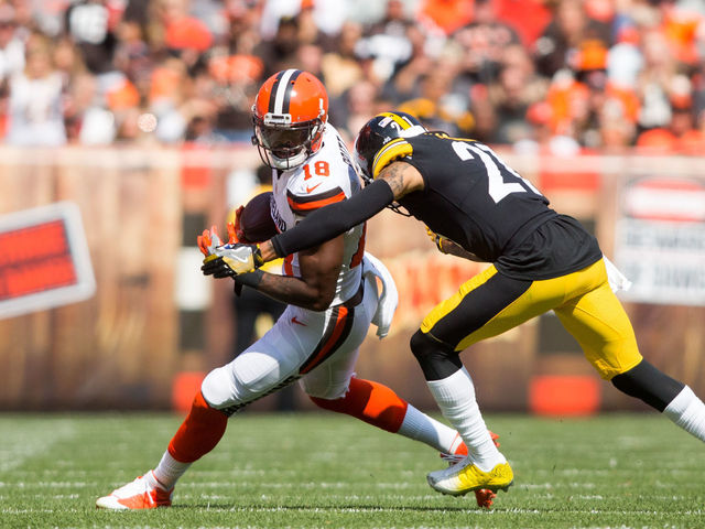 Browns' Jackson calls Britt's 4th-quarter drop vs. Steelers 'inexcusable'
