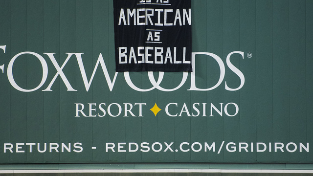 Anti-racism group's sign motivated by 'extremely segregated' Boston
