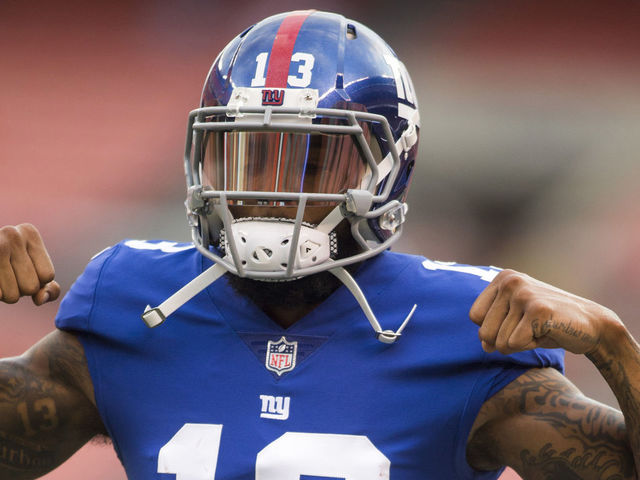 OBJ campaigns to have Giants trade for college teammate Landry