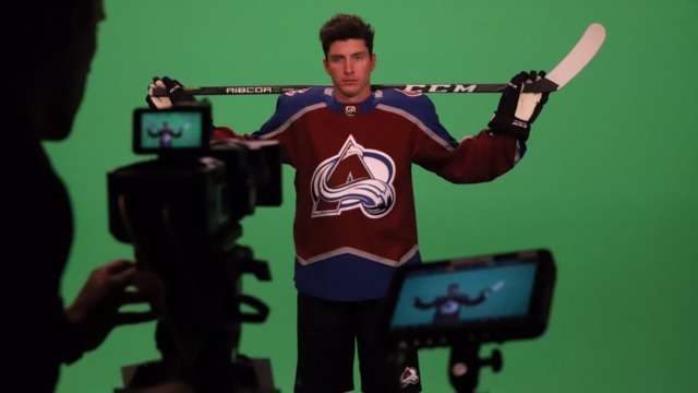 Twitter reacts to Duchene's empty expression at Avs camp opener