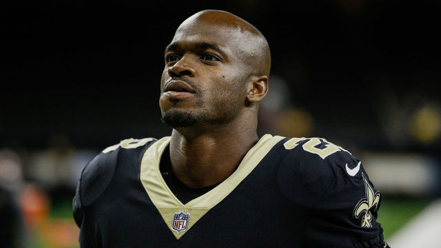 Saints' Payton open to bringing back Adrian Peterson