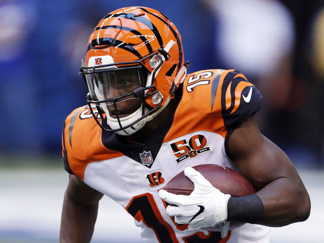 Watch: Bengals' Ross fumbles on 1st touch of pro career