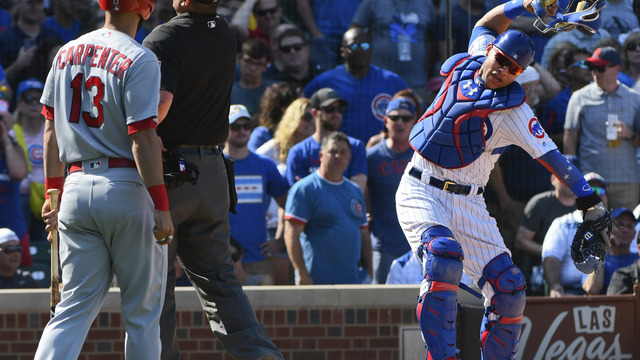Cubs' Contreras suspended 2 games following outburst toward umpire