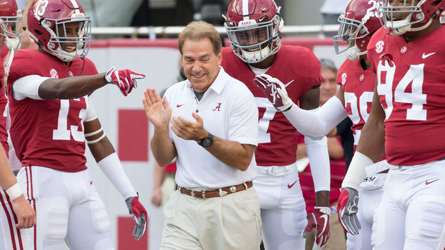 Nick Saban received over 400 votes in Alabama Senate race