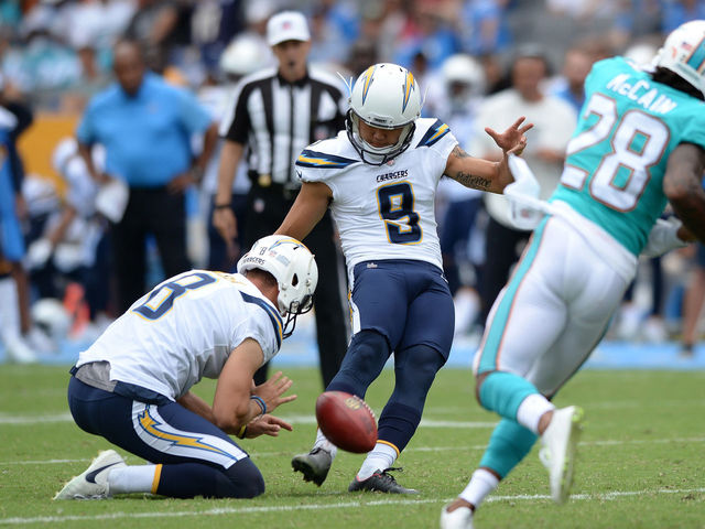 Chargers' Koo misses last-second FG for 2nd straight game