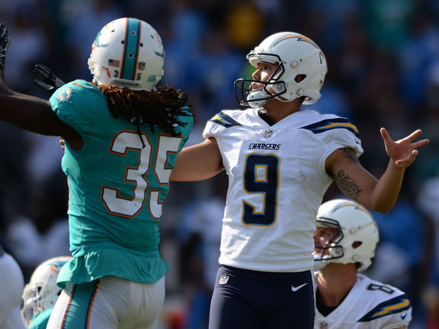 Watch: Chargers fire off cannons after missing game-winning FG