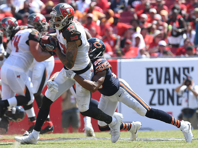 Evans: 'Was great' not to face double teams in win over Bears