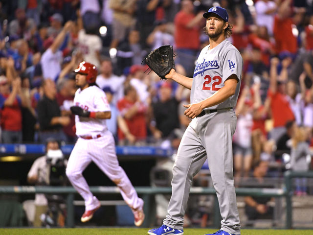 Kershaw surrenders 1st career grand slam in 288th start