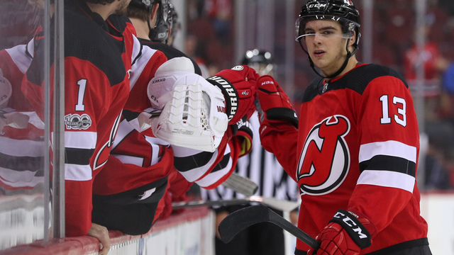 Watch: Hischier buries breakaway beauty in preseason debut
