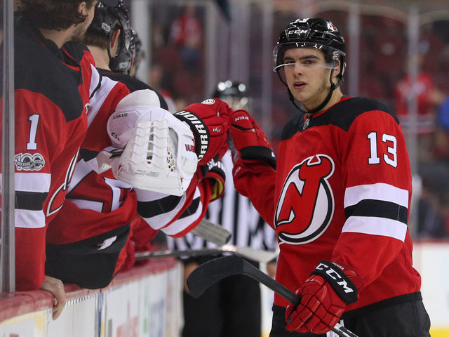 Watch: Hischier buries breakaway beauty in preseason debut